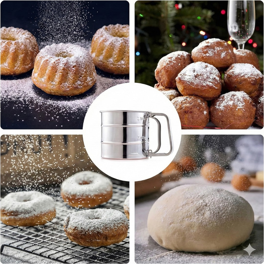 Stainless Steel Baking Flour Shifter