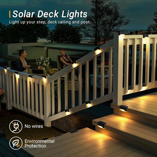 4 pcs Solar Step Light