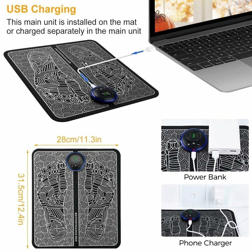 Wireless EMS Foot Relaxer