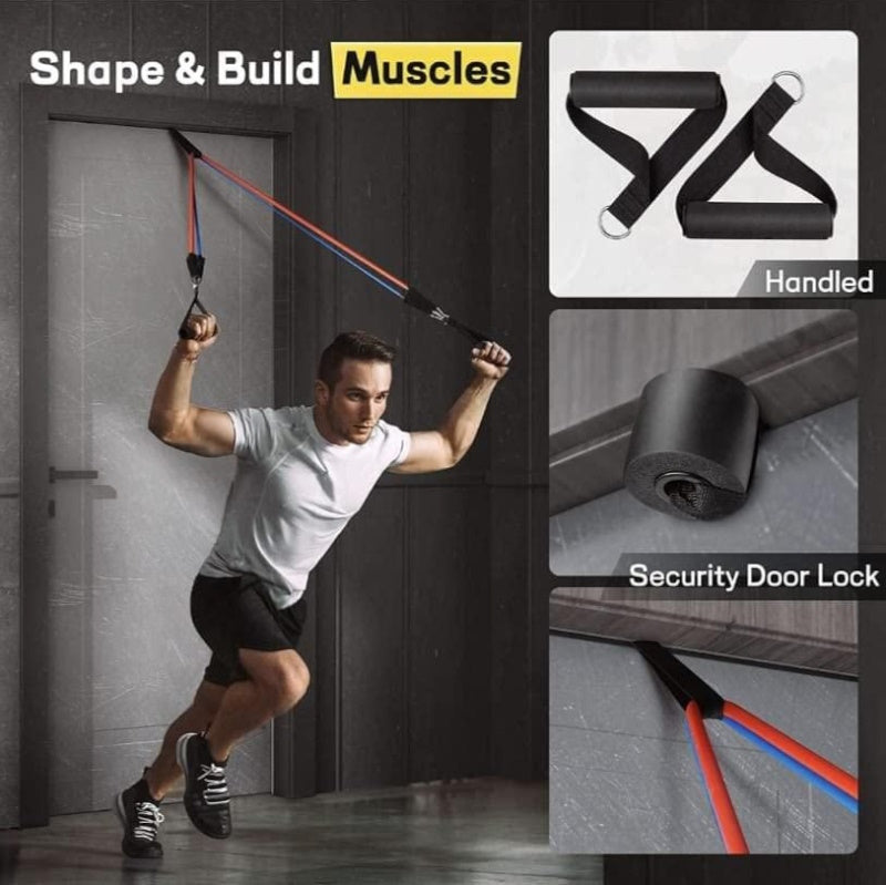 The Athlete’s Choice: Run Resistance Band Set for Heavy Workout (Premium Product for Premium People)