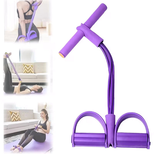 Yoga Pedal Puller Resistance Band – Full-Body Home Workout Trainer
